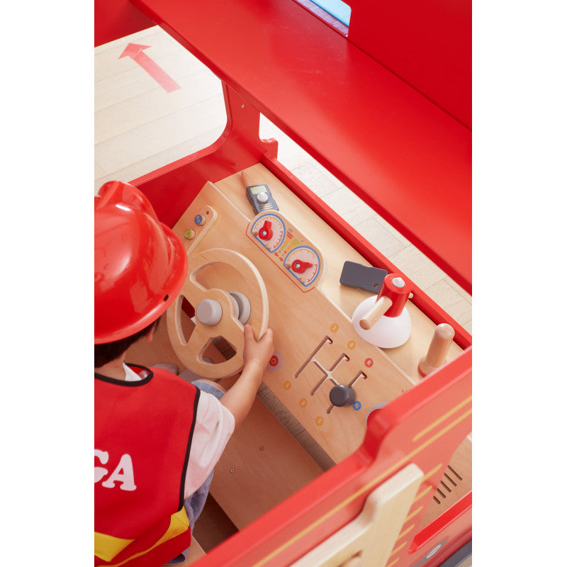 Centru de activitati gigant Masina de pompieri Super Fire Engine, Viga